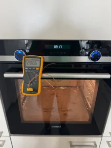 Siemens Backofen Reparatur und Funktionsprüfung in Wettingen